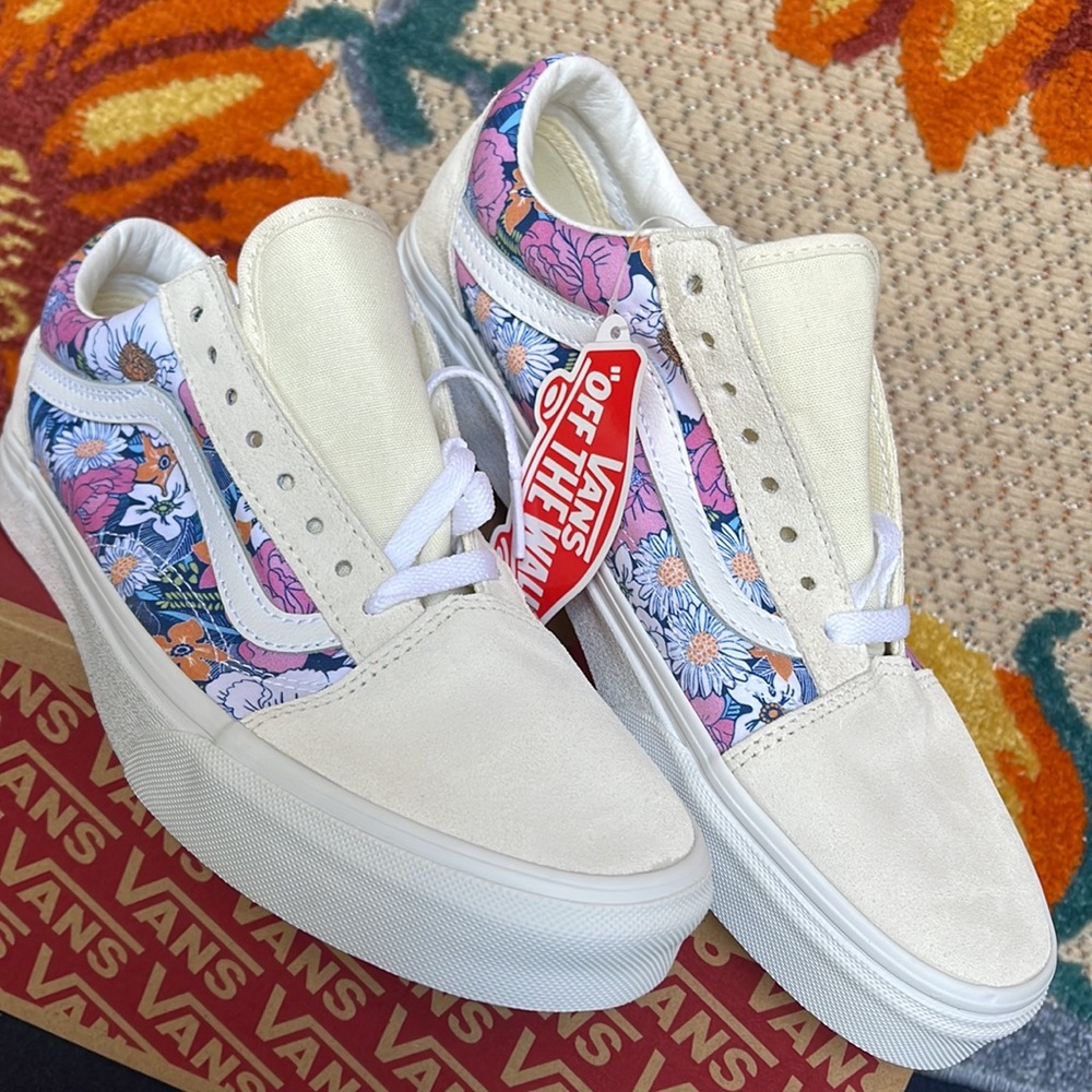 Vans Old Skool Retro Floral Multi/True White WMNS sneakers - Picture 7 of 16